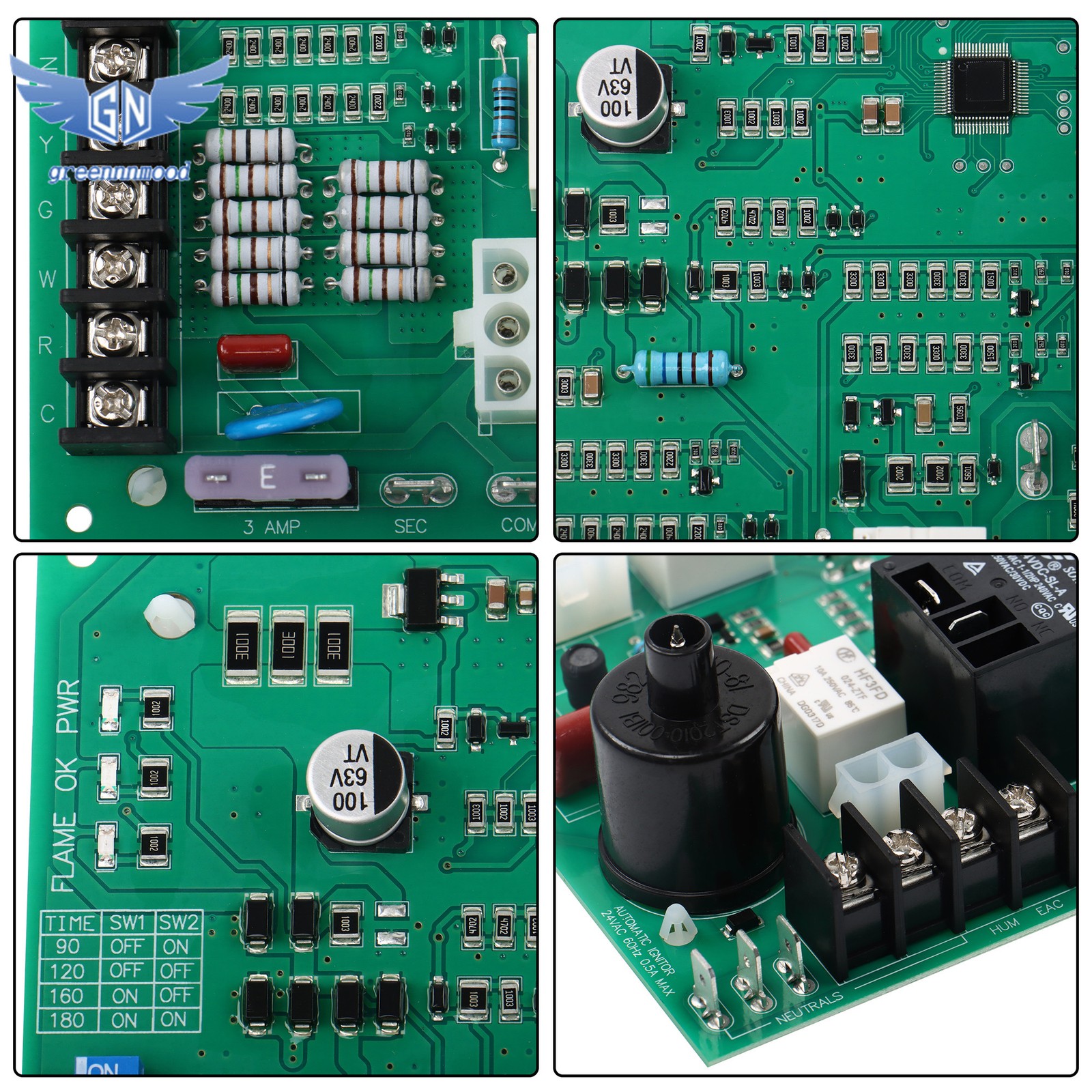 High Quality Furnace Control Board Replaces 62-24140-02 1028-928