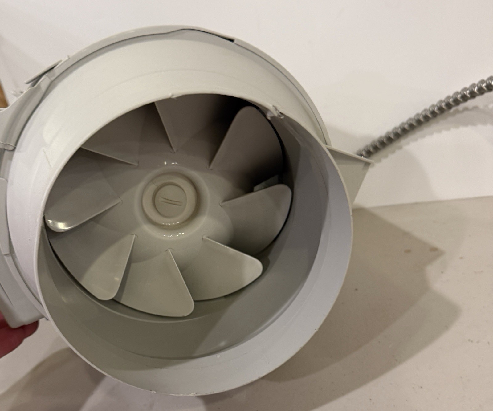 Soler & Palau Kit-Td150 Mixed Flow Duct Fan, 6 In. Dia.