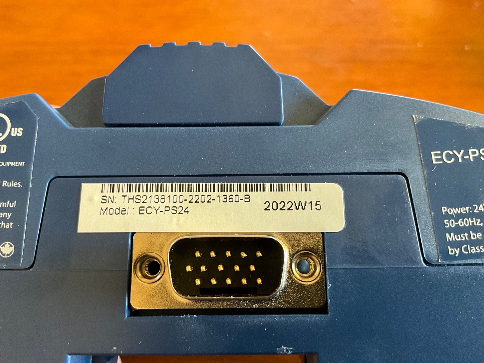 Distech Controls ECY-PS24 CDIY-PS24-00 Power Supply