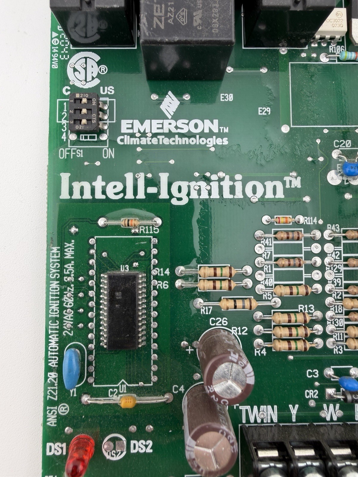 EMERSON 50A65-5165 Furnace Control Circuit Board 150-1850 used