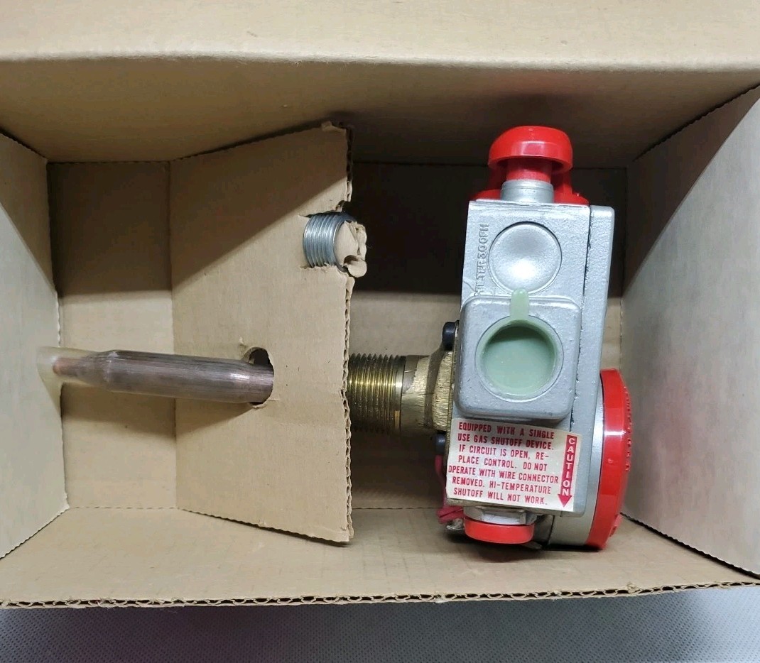 ROBERTSHAW WATER HEATER CONTROL W/ECO ~ VW110-325 ~ (Model 110HCT) NOB