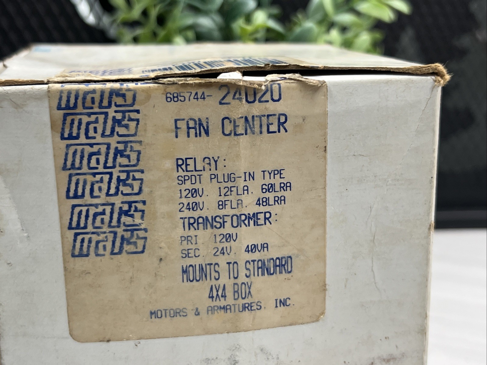 NEW – MARS Fan Control Center 24020 120V