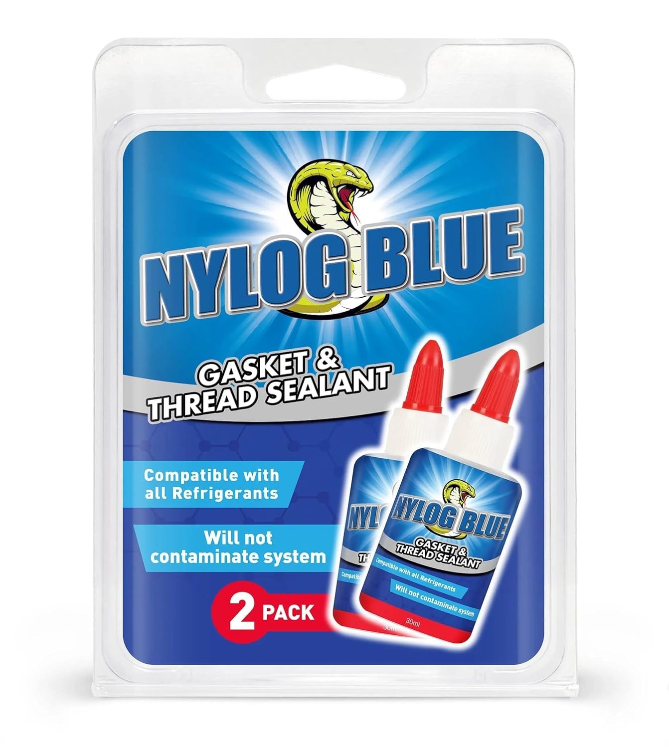 Refrigeration Technologies RT201B Nylog Blue 2 Pack