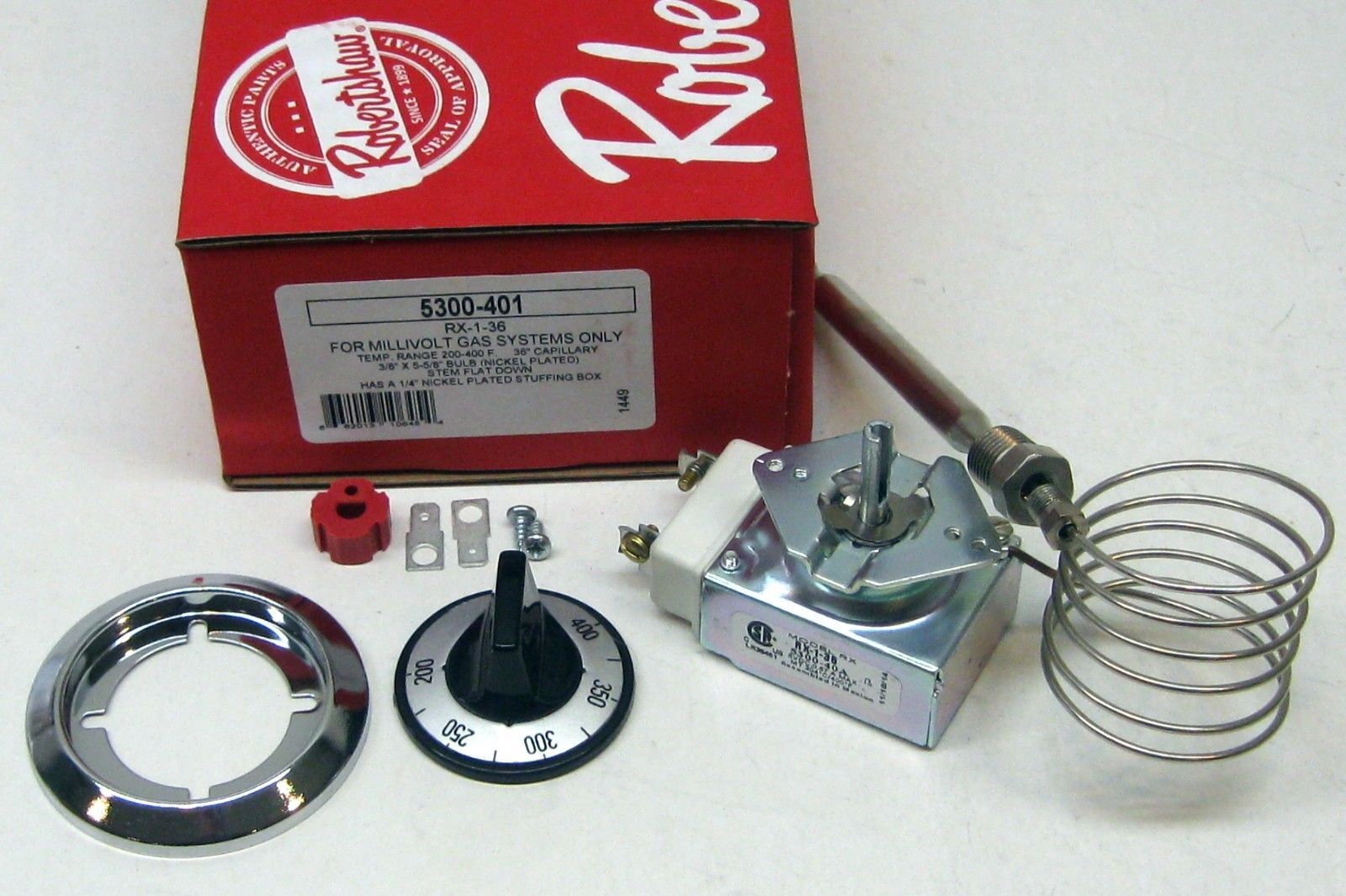 5300-401 Robertshaw Electric / Gas Oven Thermostat RX-1-36 319 3113 11113 461272