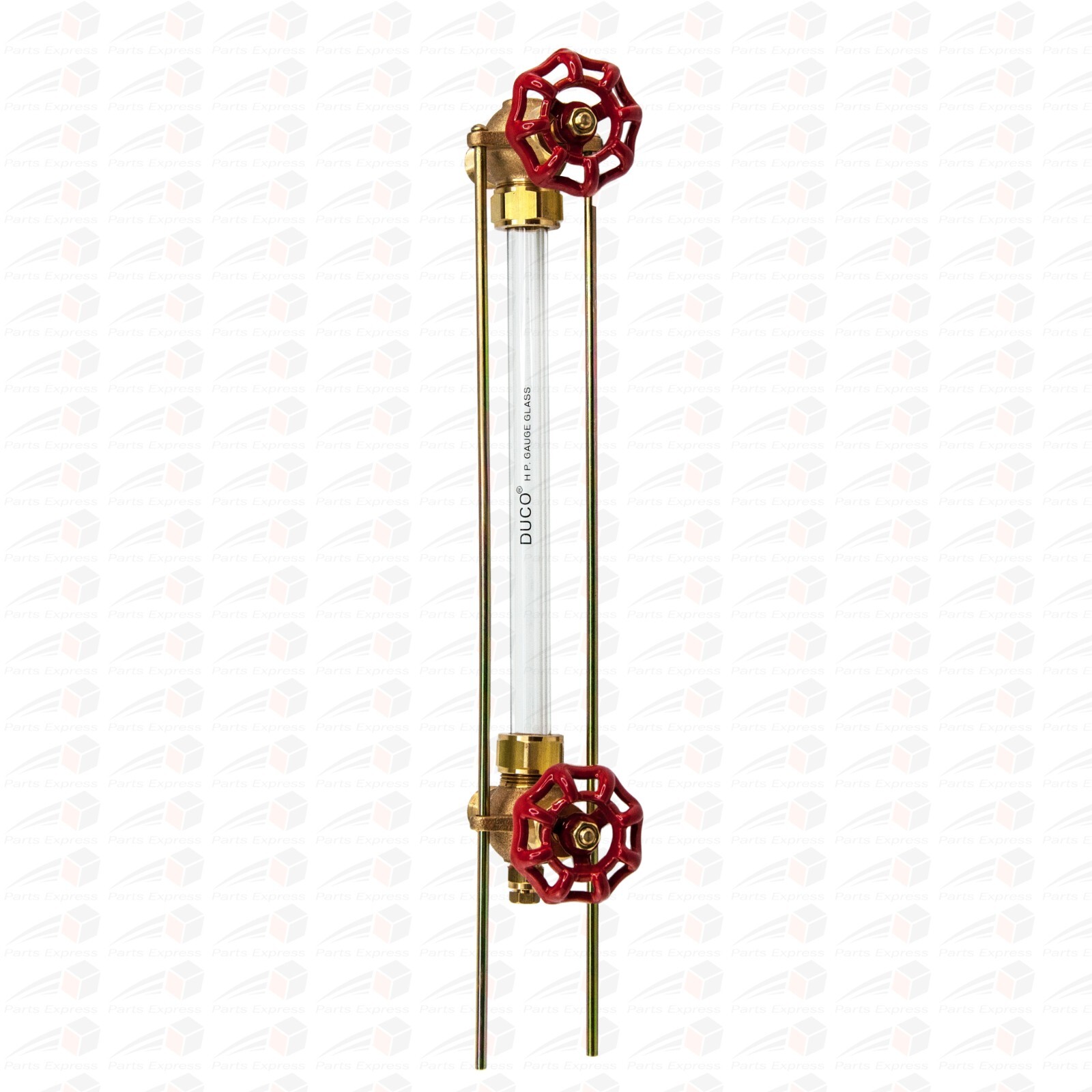 STEAMER SIGHT GLASS WATER GAUGE VALVE ASSEMBLY STEAMASTER HPJ2S w/8″ GLASS TUBE