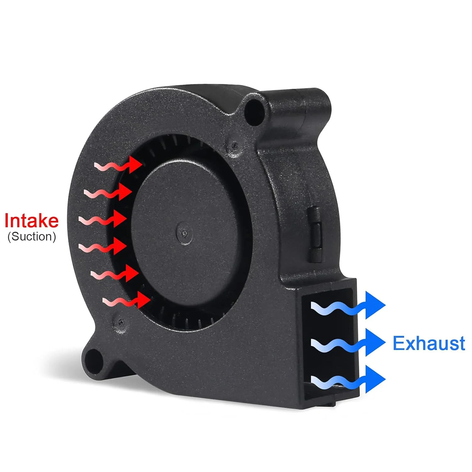 4 Pack Brushless Dual Ball Bearing Blower Fan 12V 5015 Turbine Turbo 50x15mm – H