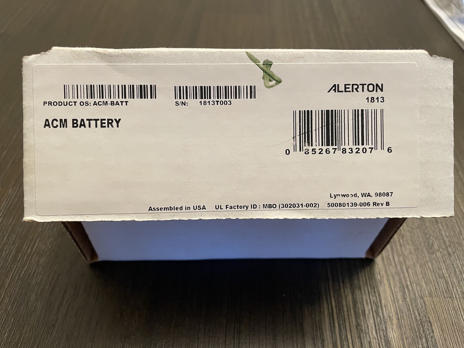 Alerton ACM-BATT Battery for Building Control