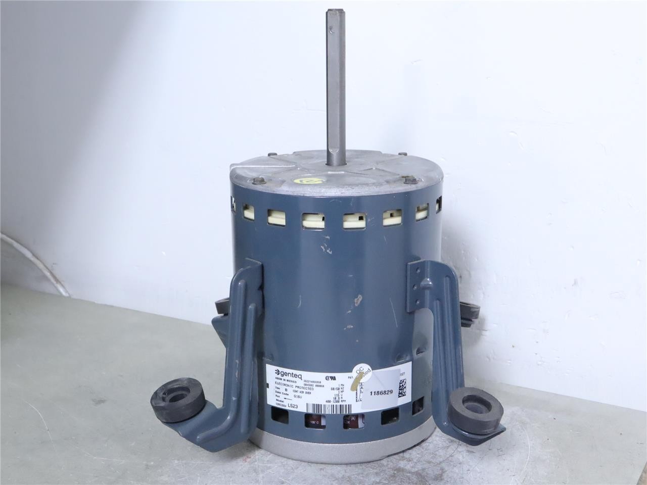 GENTEQ 5SME39SXL523 endura ECM Blower Motor 1HP 115V 1PH 400-1200RPM CCWLE