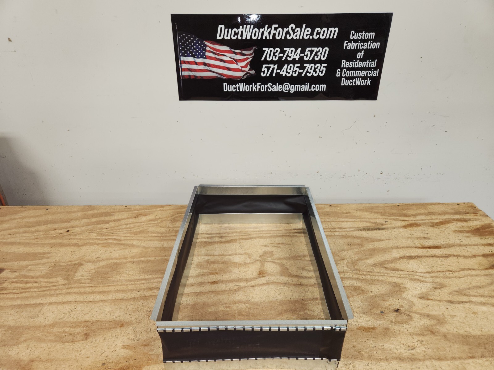12″ X 20″ CARLISLE FLEXIBLE DUCT CONNECTOR CANVAS DUCTWORK CONNECTOR