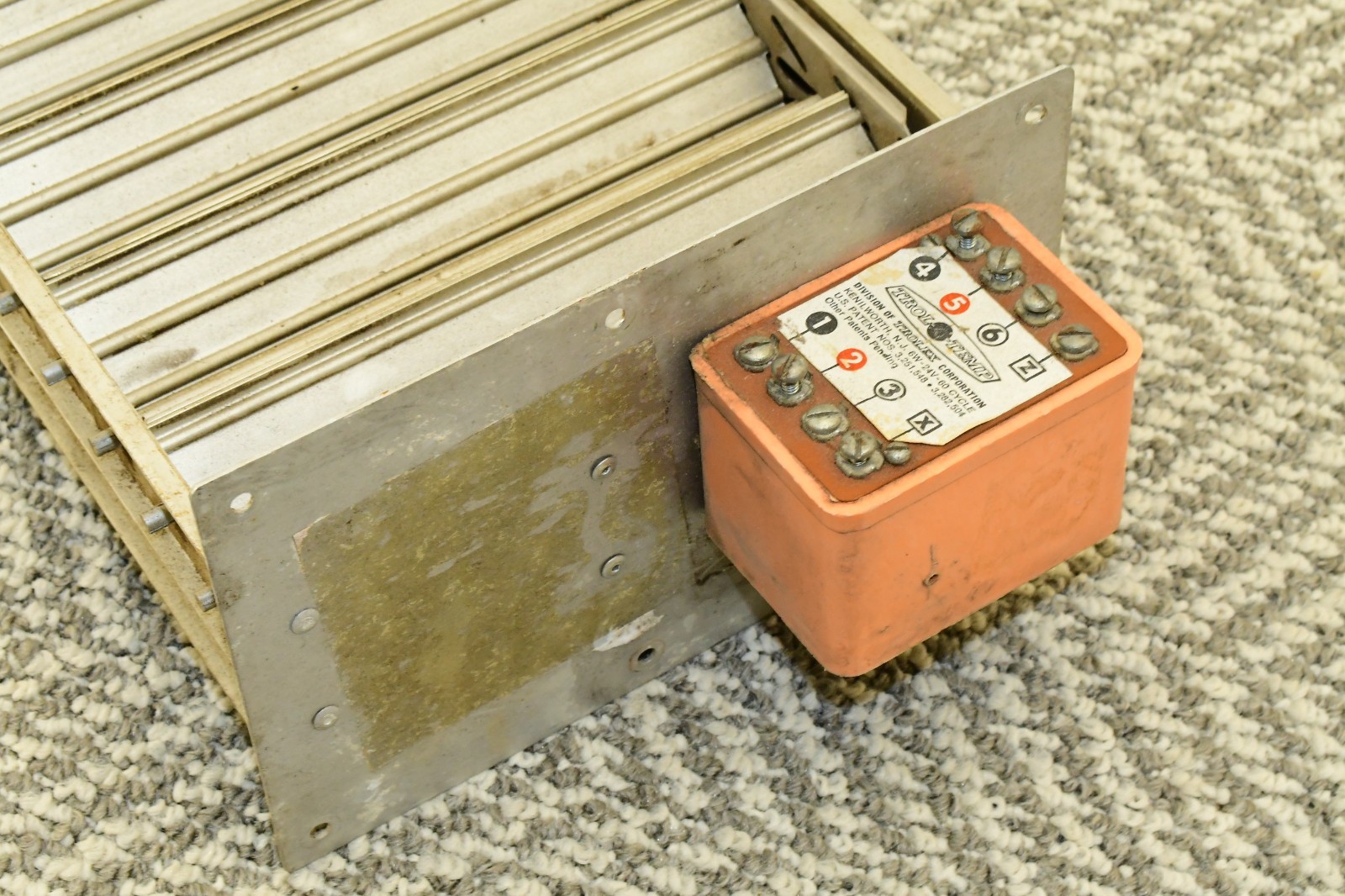 Vintage Trolex TROL-A-TEMP Damper 12×8 Trolatemp Zone 12″ x 8″ Automatic Shutter