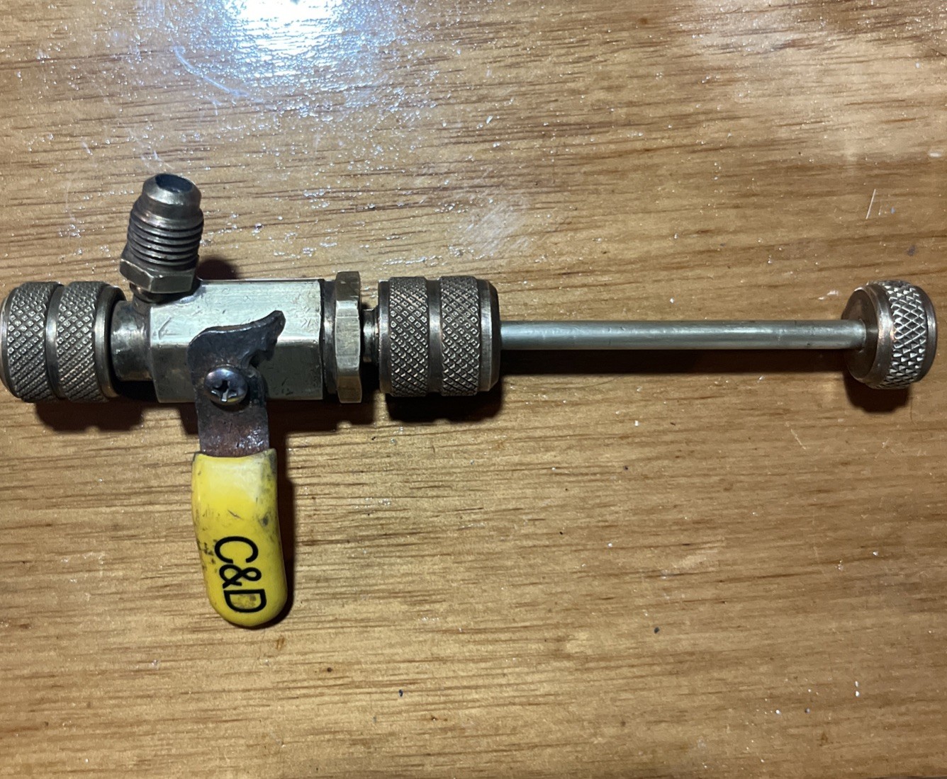 C&D Ball Valve Core Removal Tool for 1/4″ flare access fitting CD3930