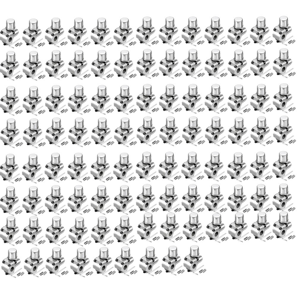 100PC BPV31 Bullet Piercing Valve For A/C Refrigeration Lines 5/16 3/8 1/4 In US