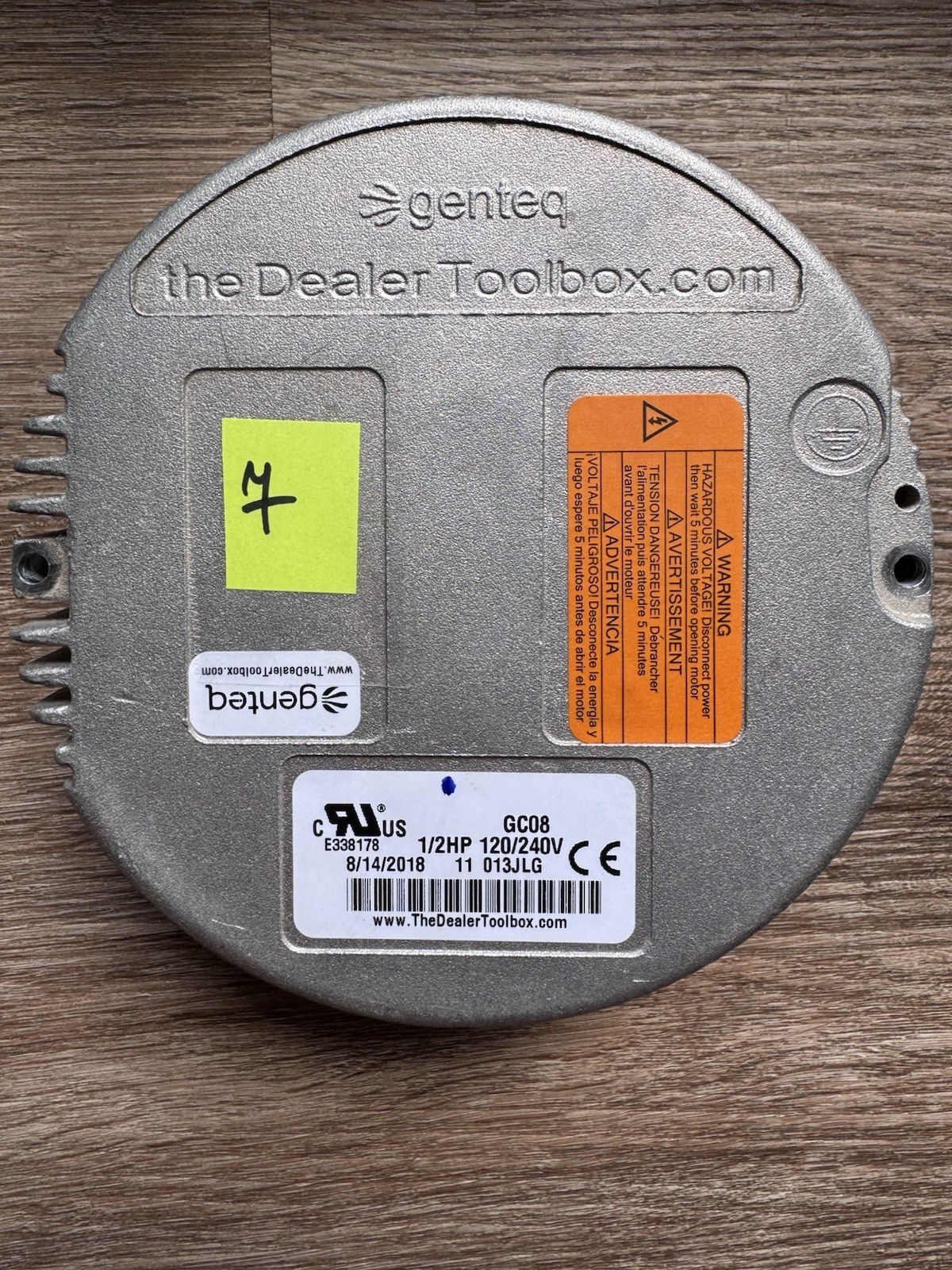 Genieq Adaptive HVAC Control Module GC08 120/240V 1/2HP Metal