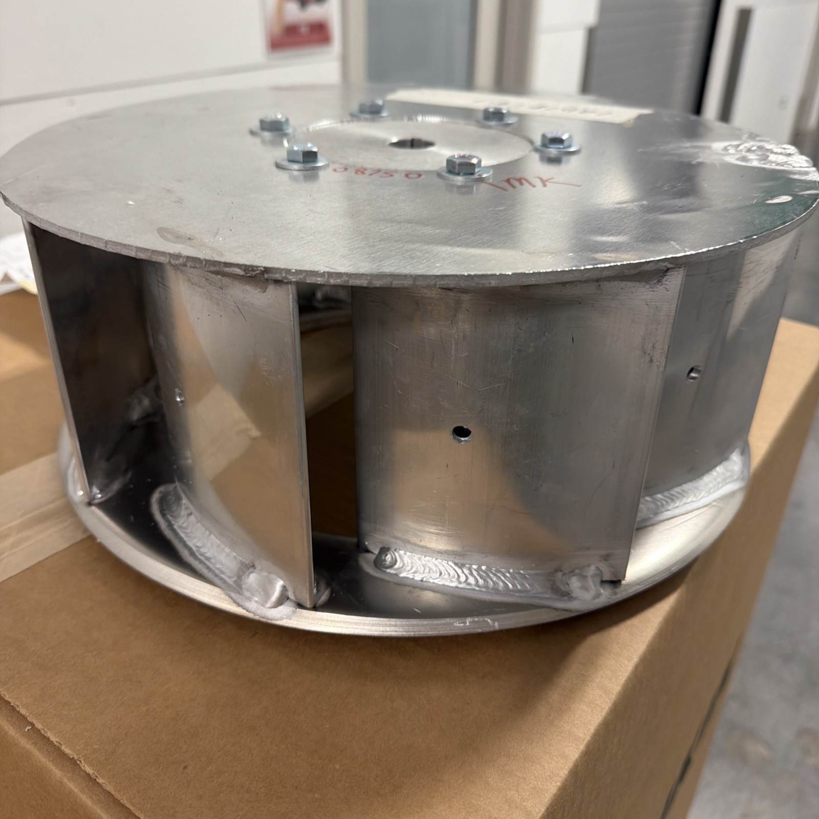 New 12 Al CW Daikin 3000565689 Aluminum Blower Wheel 14in
