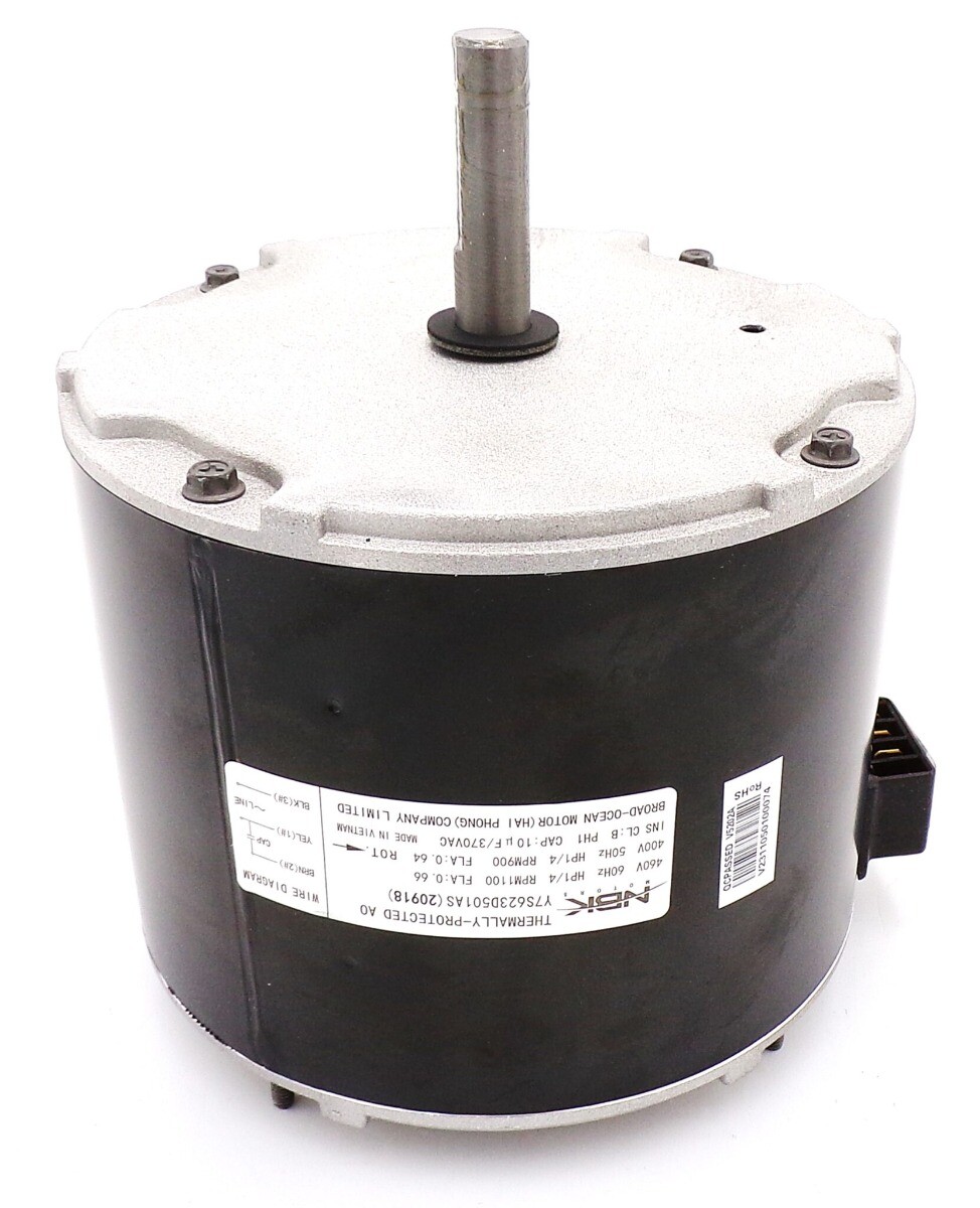Condensor Motor 460/400v, 1/4 Hp, 1100/900 Rpm for Carrier – Part# HC39GE469