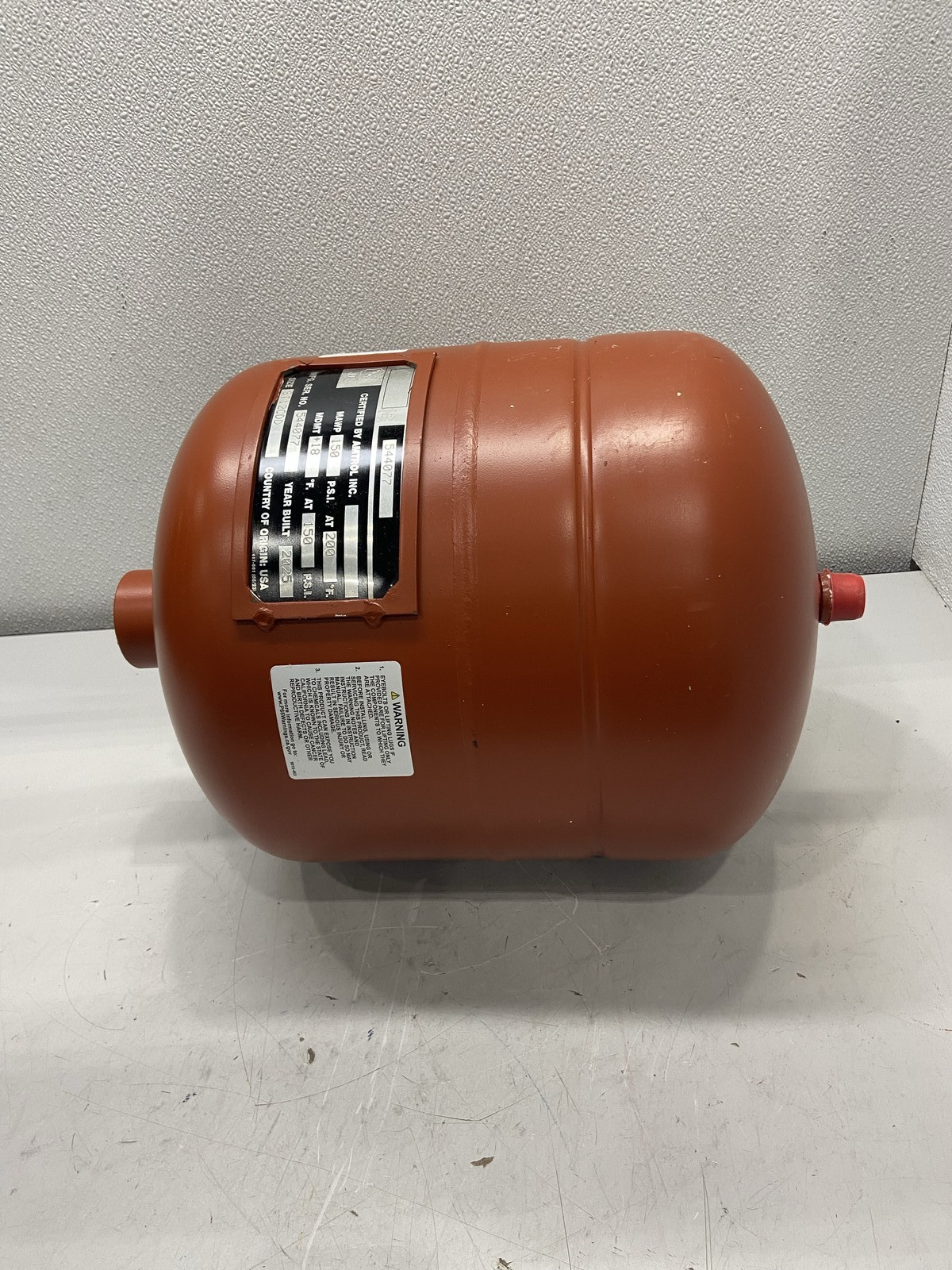 Amtrol Thermal ASME Deep Drawn Expansion Tank 6.4 Gal 150 PSI ST-12C-DD