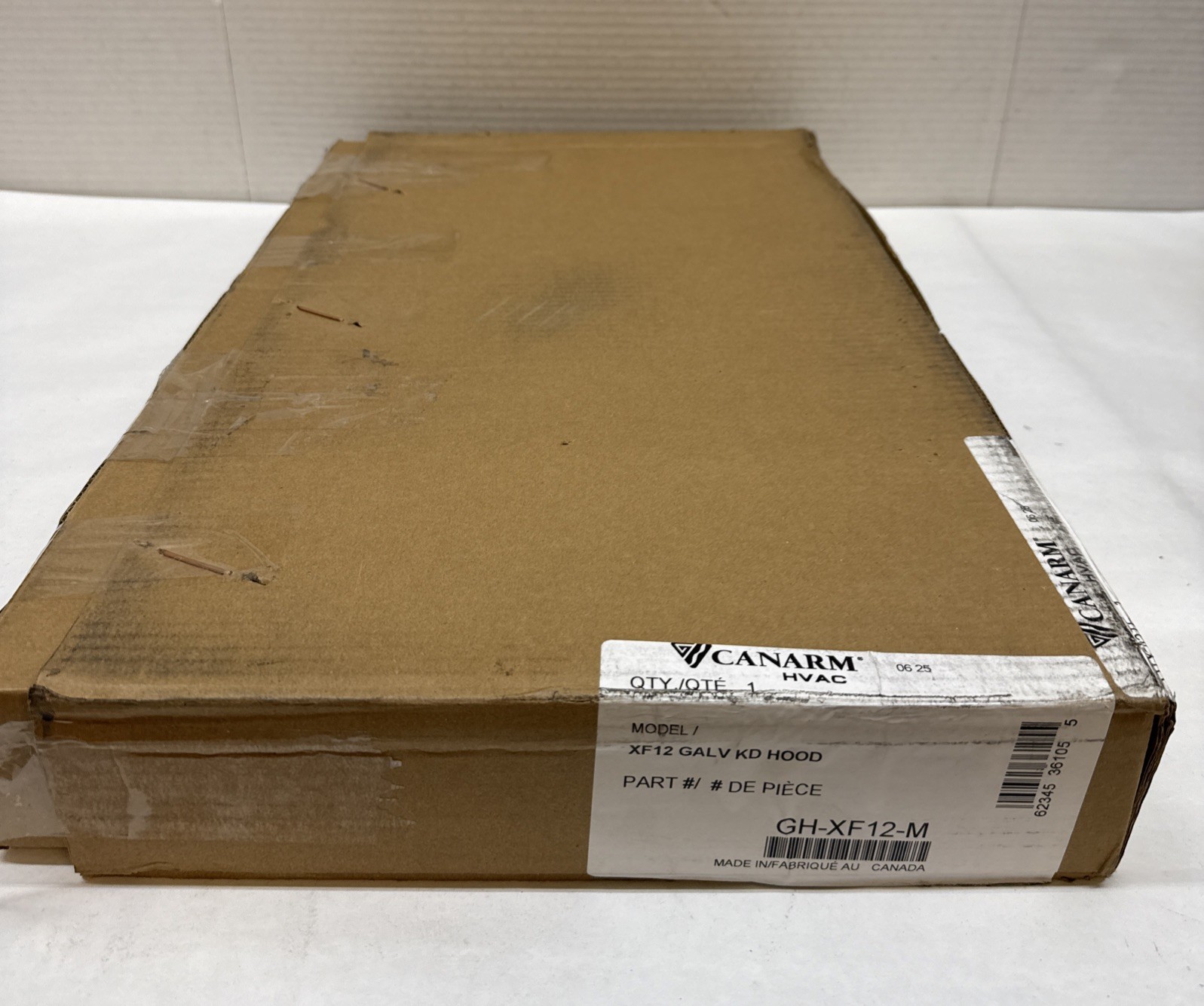 Canarm GH-XF12-M 12″ GH Galvanized Hood
