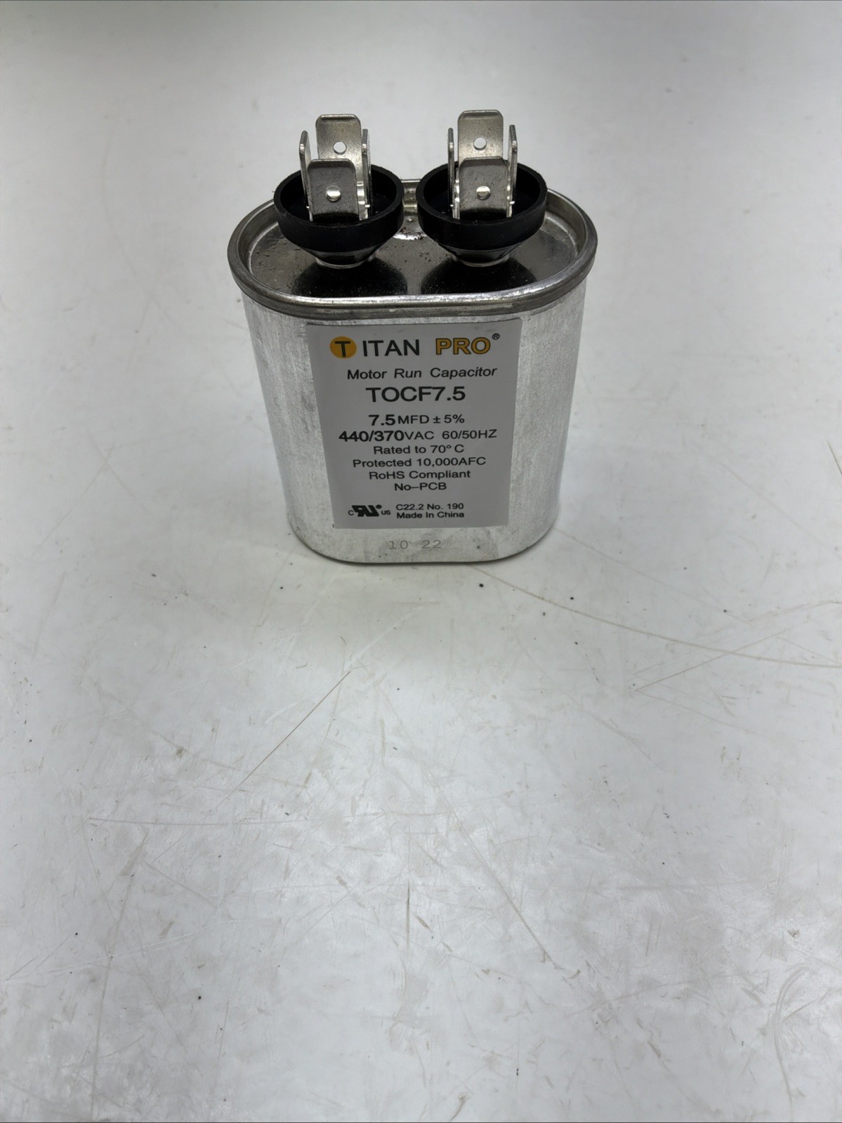 US Motors Condenser Fan Motor 460/400v Amps 1.5 HZ 60/50 8869