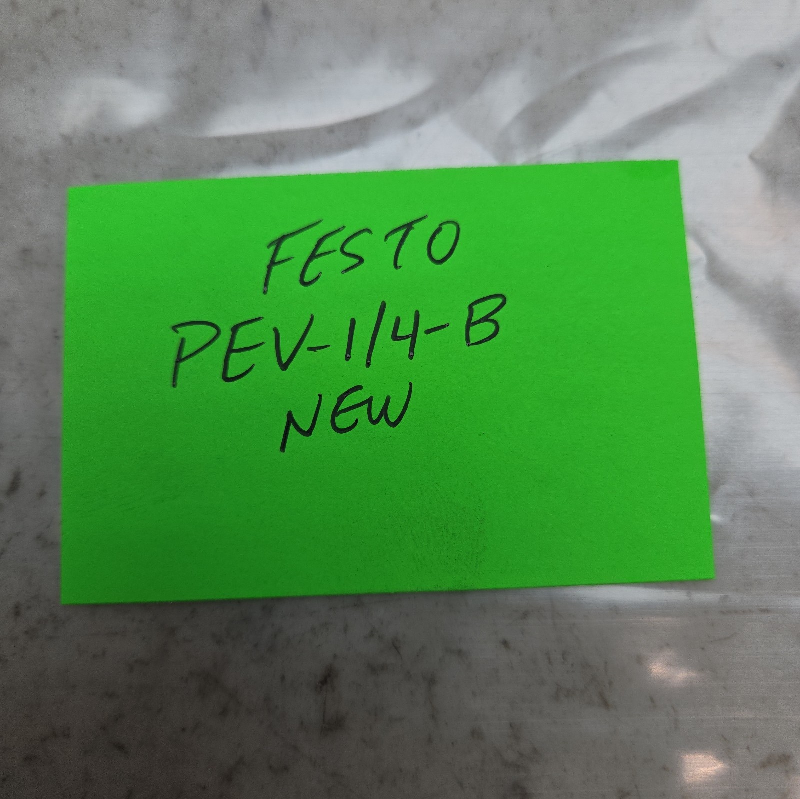 Festo PEV-1/4-B Adjustable Pressure Switch 10773 1-12 Bar 1/4″ NPT/BSP Pneumatic