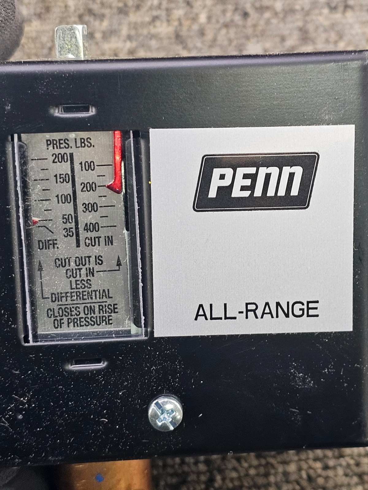 Penn P170AA-118: Head Pressure Control Fan Cycling Control
