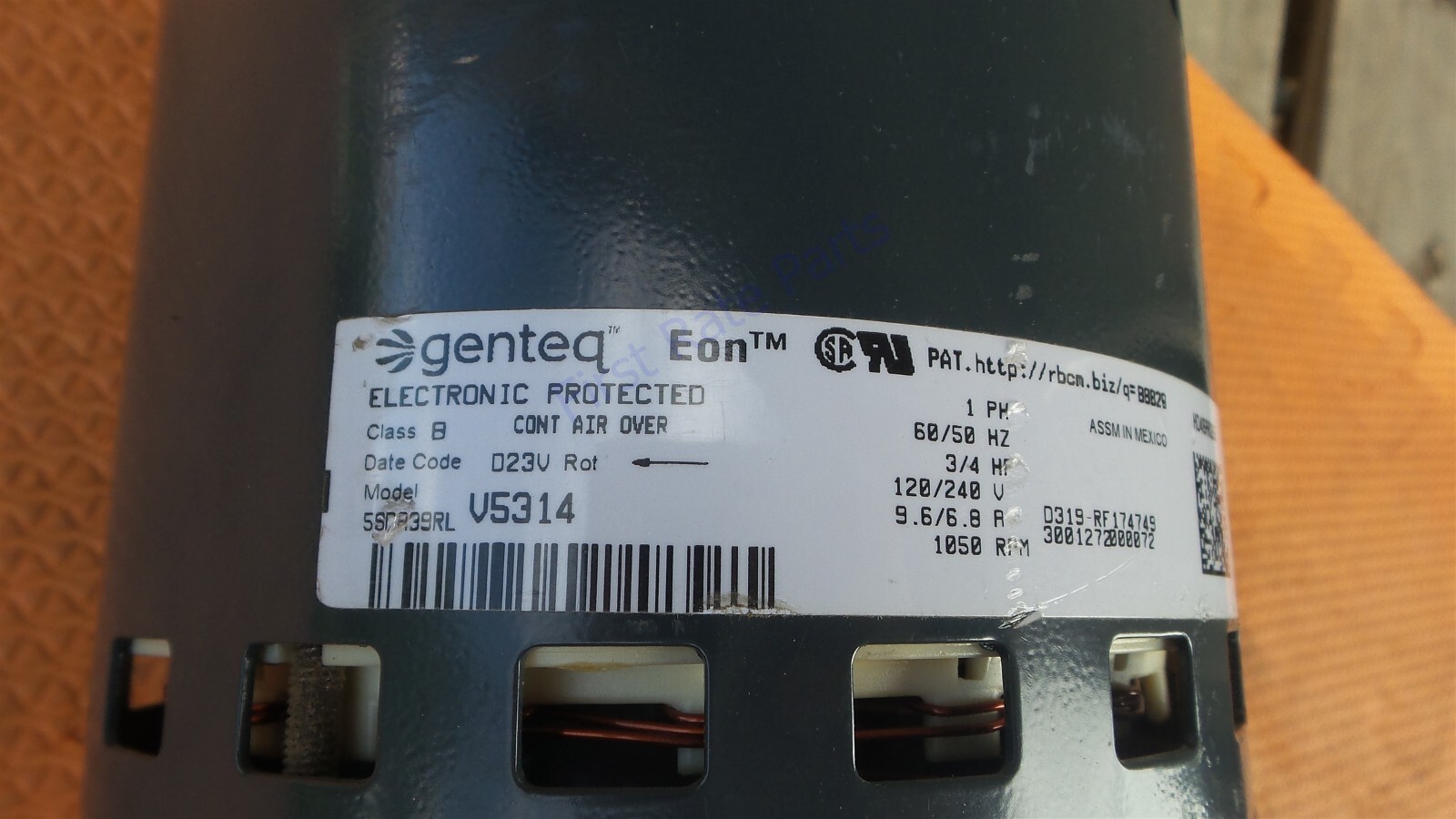Carrier HD46AR265 Blower Motor 5SDA39RLV5314 HD52AE231 HD46AE244 ECM 5.0 3/4HP