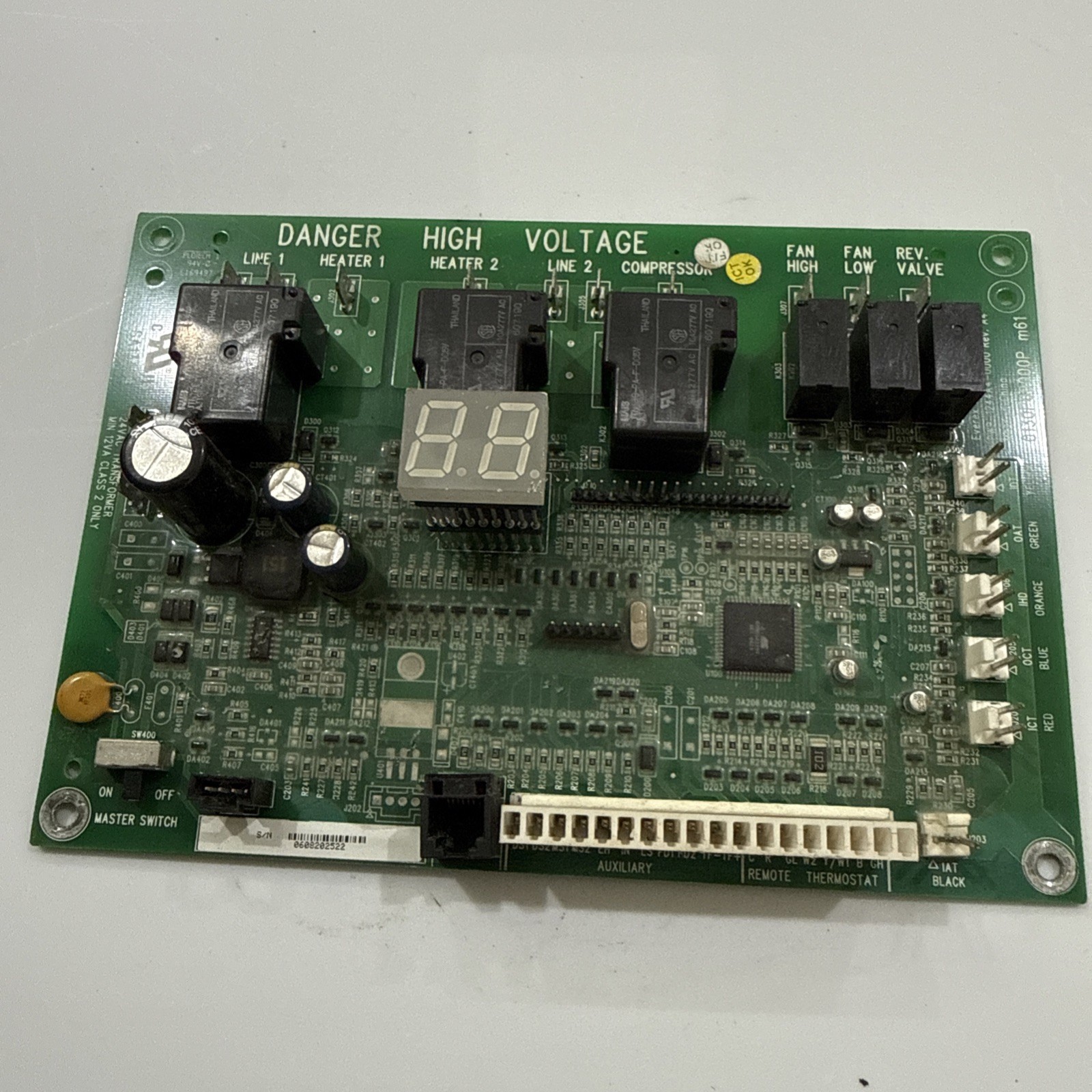 Goodman AMANA PWB-1244A4-0000 0130P00000P PTAC Control Circuit Board SA13434