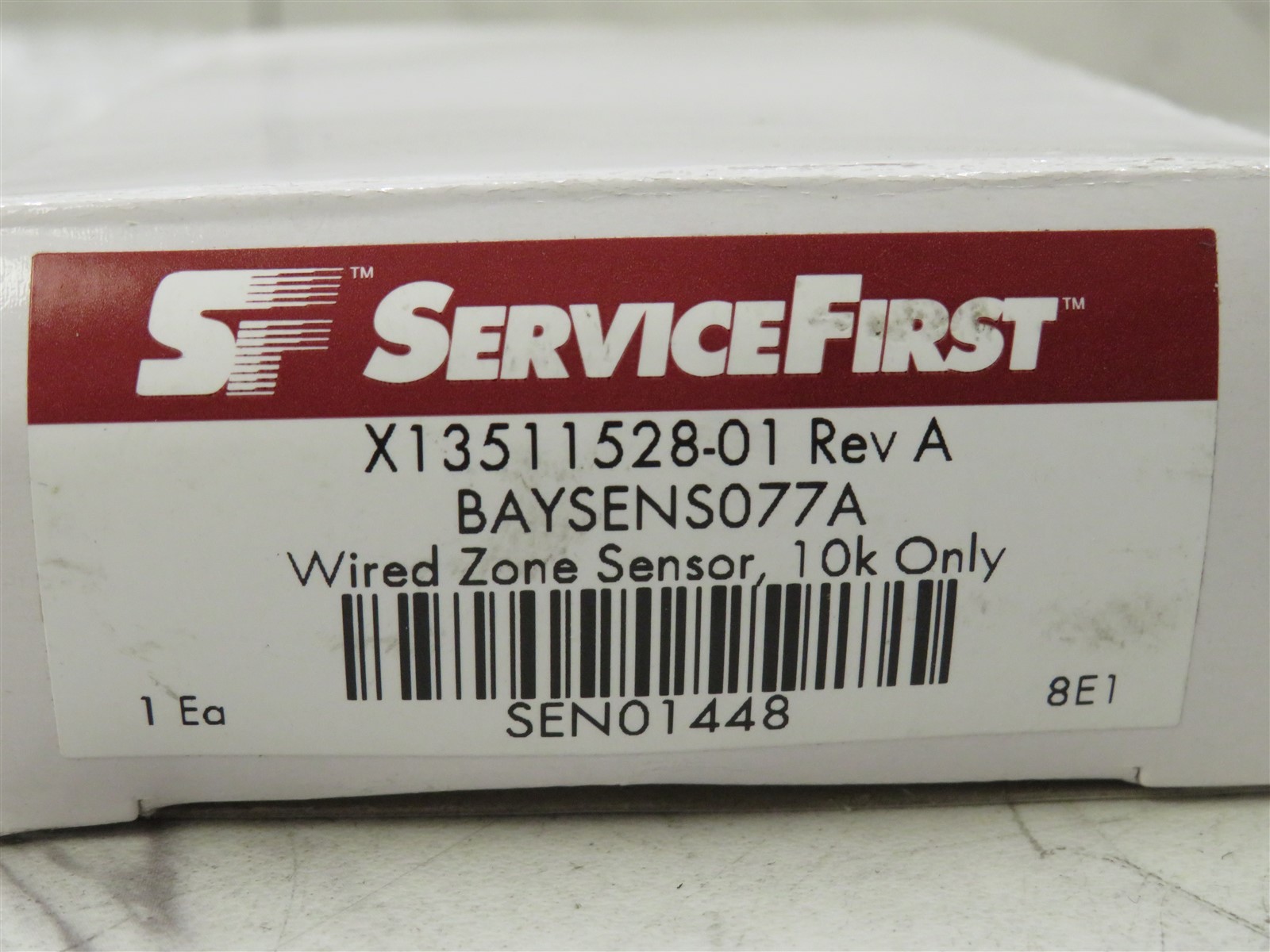 Open Box Service First Trane Wired Zone Sensor Baysen S075A X13511529-01