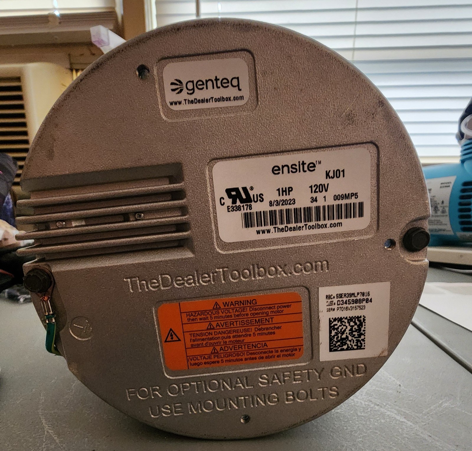 Genteq / 5SEA39ML / P7065 / HP 1 / Electric Mtr w/const. torq rep kit / read/dc