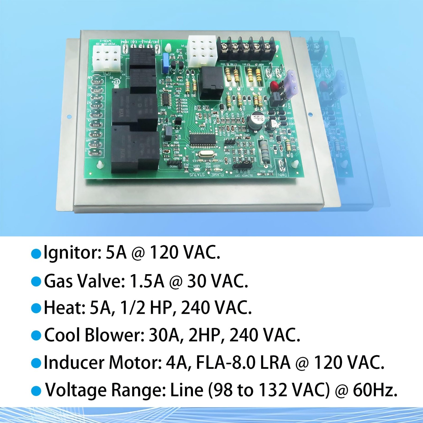 ICM2805A Furnace Control Board Replacement for Nordyne 903106