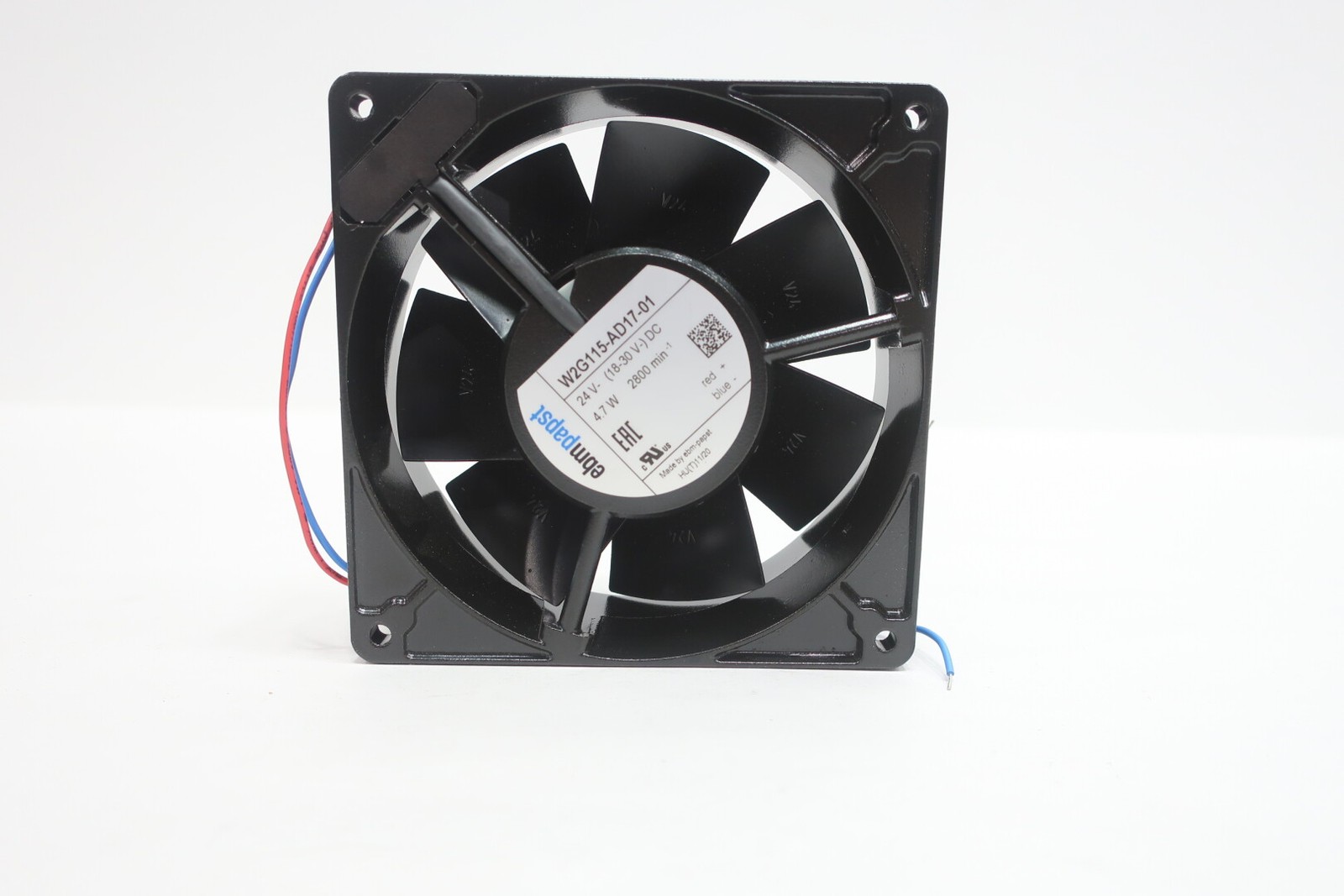 Ebm-papst W2G115-AD17-01 Axial Fan 18-30v-dc 4.7w