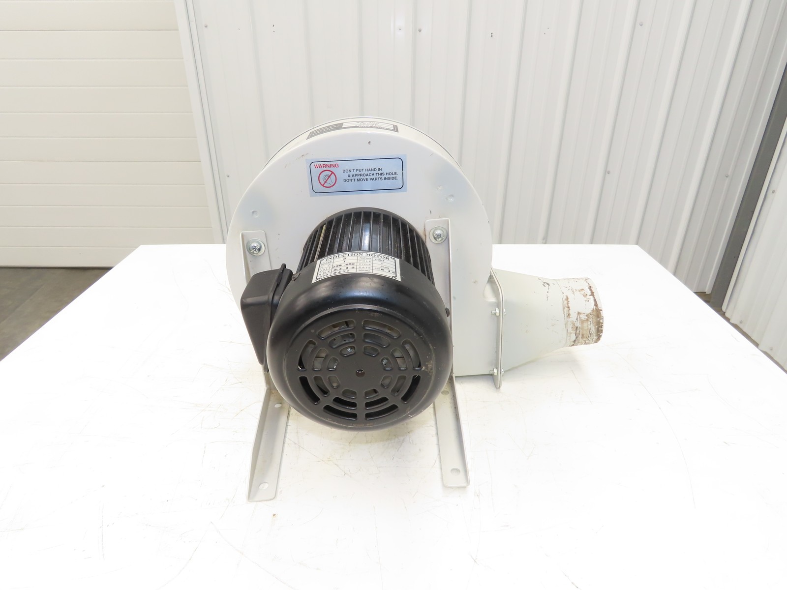 DM-400 10″ Centrifugal Fan Blower 1Hp 3450rpm 230/460V 3Ph 4″x 4″ Inlet/Outlet