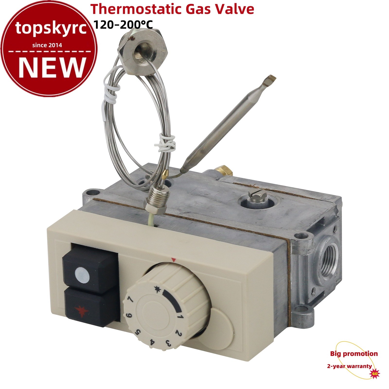 0085AQ0287 Thermostatic Gas Valve 710 Replacement Made in China 120-200℃