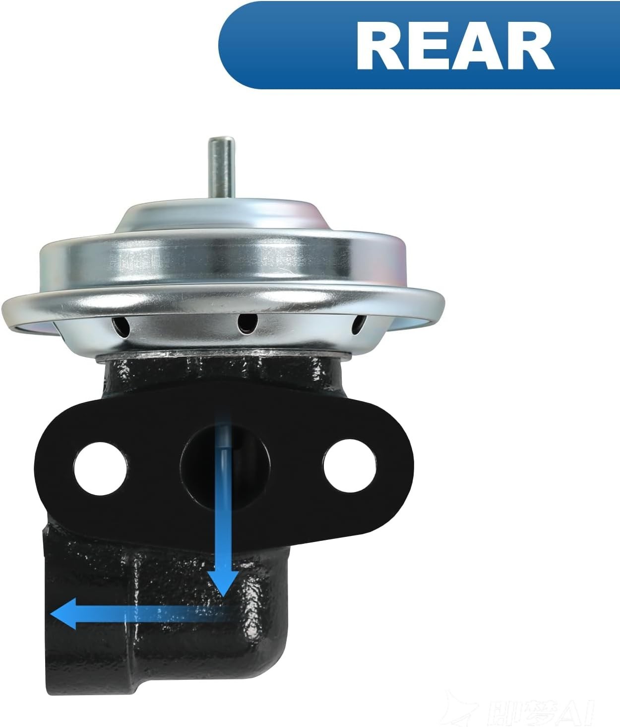 CARMOCAR Exhaust Gas Recirculation (EGR) Valve EGV575 Replacement for Black