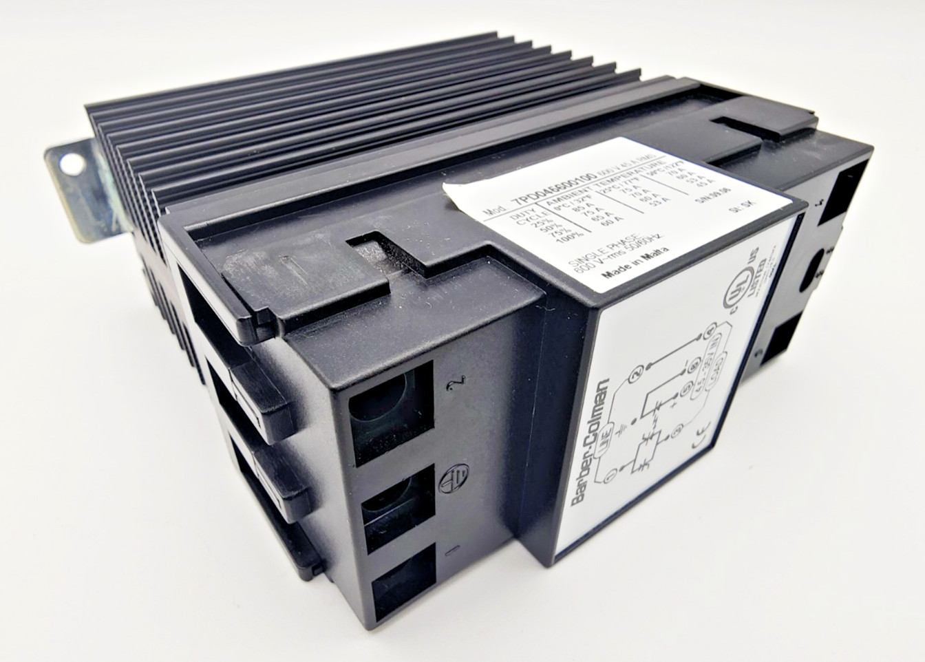 Barber Colman 7PD045600100 Power Supply 4.5-35V In 600V 45A Load PLC Module