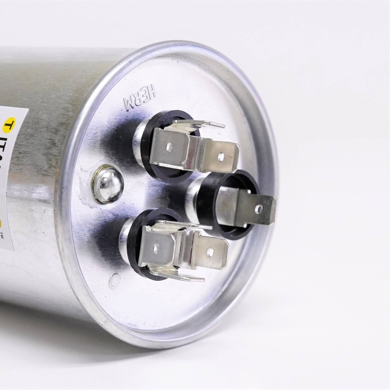 TitanPro TRCFD405 HVAC Round Dual Motor Run Capacitor. 40/5 MFD/UF 440/370 Volts