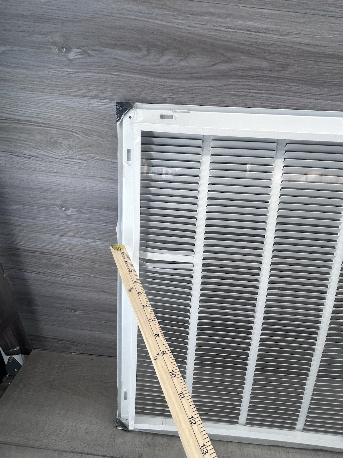 HVAC Premium 25″ X 25″ Steel Return Air Filter Grille for 1″ Filter – DAMAGED