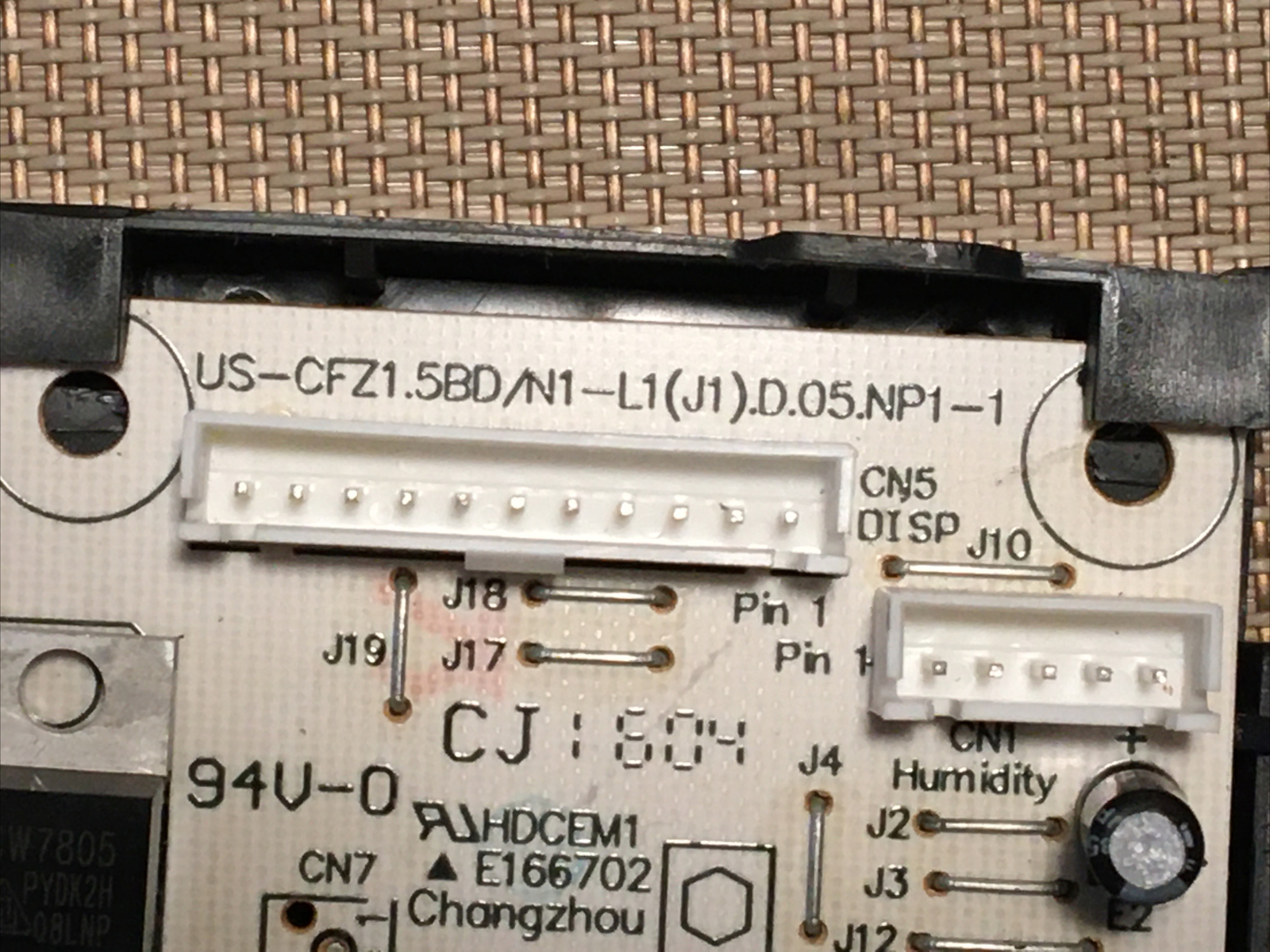 midea dehumidifier ac model: WDK30AE6N Power Supply Board US-CFZ1.4BD/N1-K.JD