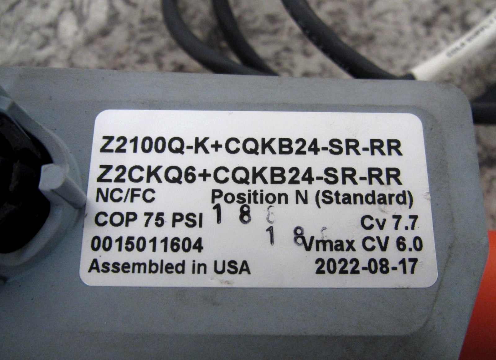 Belimo CQKB24-SR-RR 12in-lb / 1.4Nm AC/DC 24V Zone Valve Actuator Free Shipping
