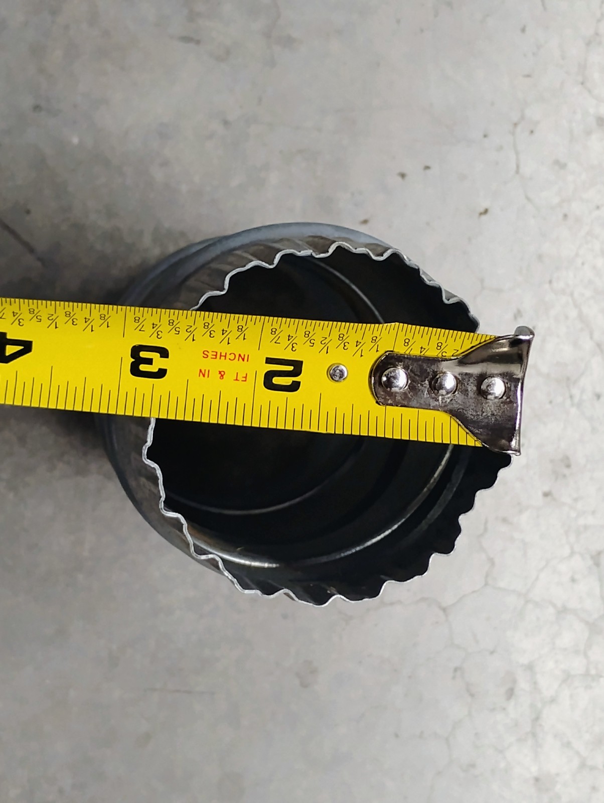 3″ Round Adjustable Duct 90 Degree Elbow, 3 In Vent Dia, Galvanized Steel, HVAC