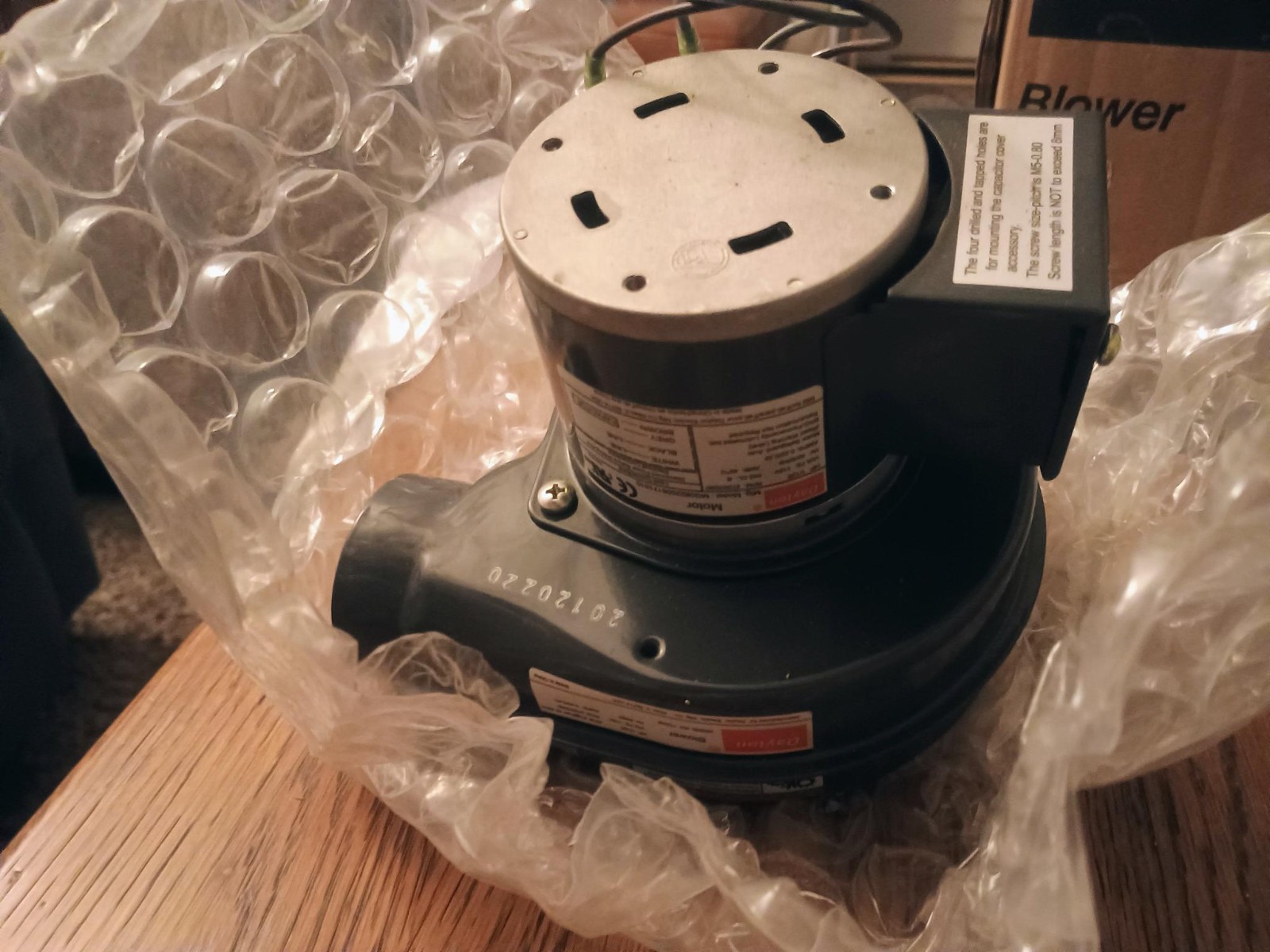 OEM Dayton Blower 1TDN6, Brand New, Never Used