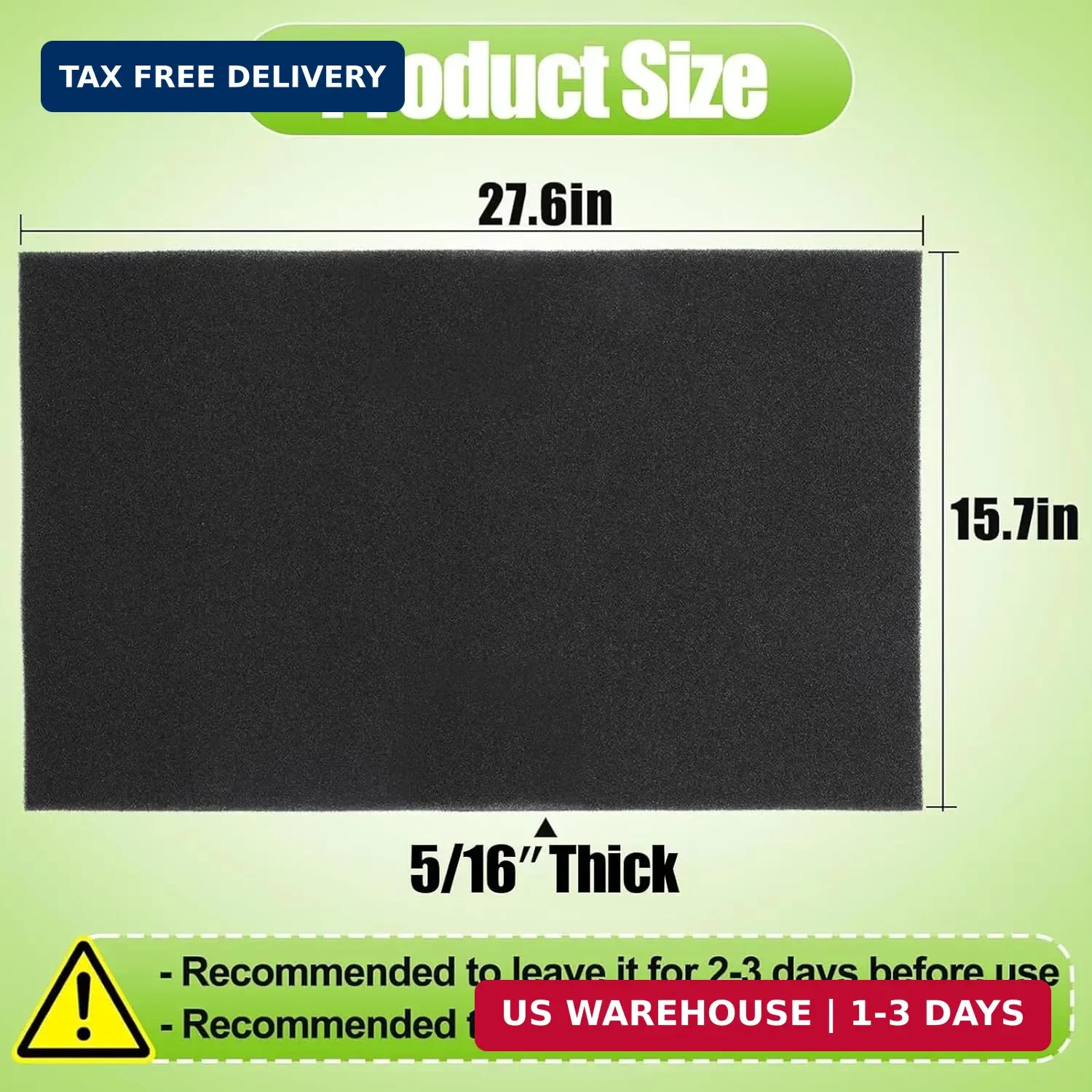 15.7″ x 27.6″ Extra Large Cuttable Air Conditioner Filters – Cut to Fit Carbon P