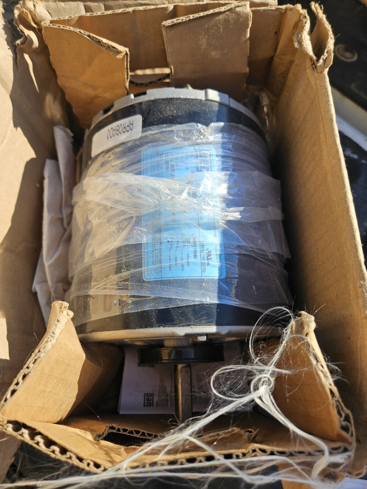 DAYTON Direct Drive Blower Motor: 3 Speed, Open Air-Over, Ring/Stud Mount,…