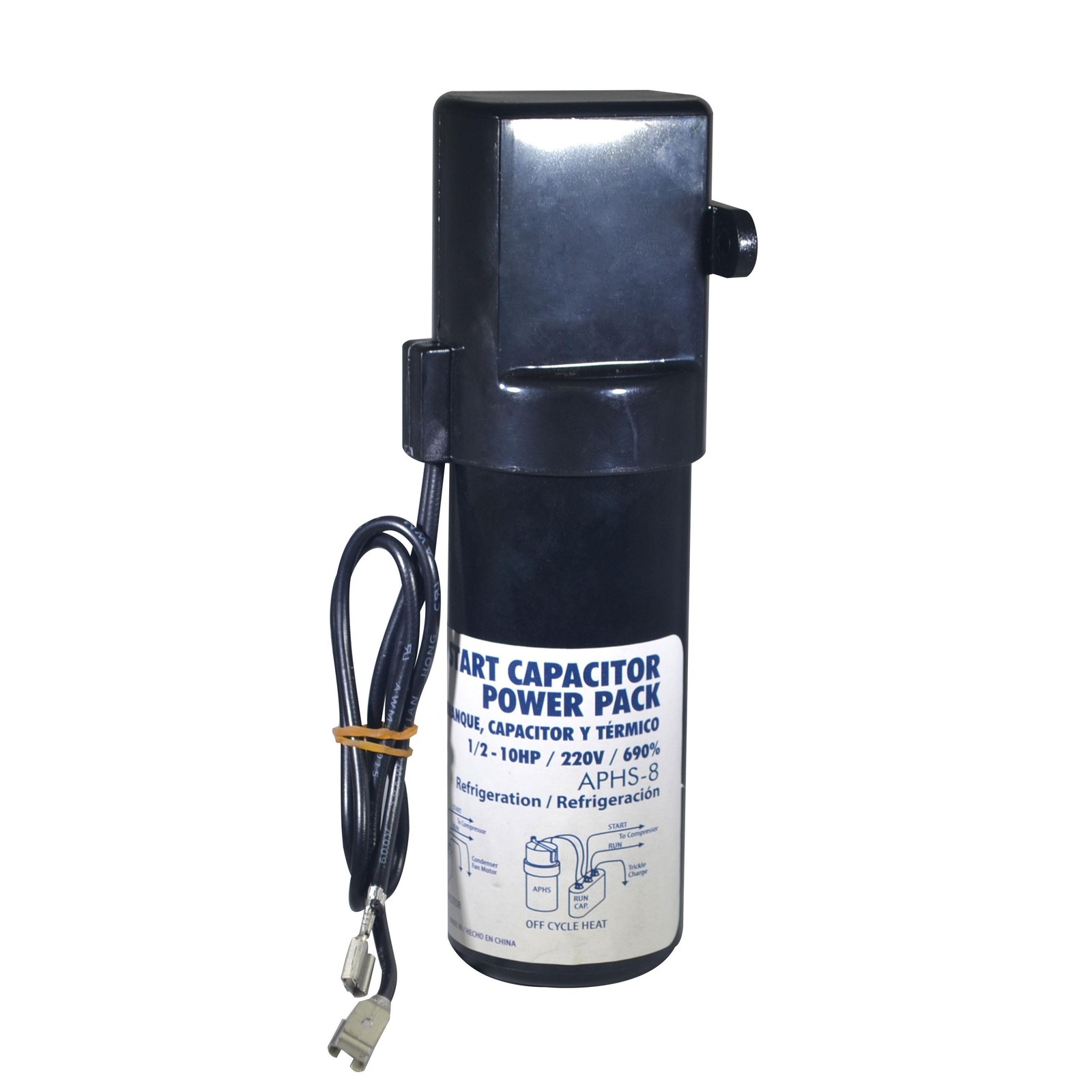 Appli Parts Hard Start kit Capacitor power pack booster for 1/12-10 HP air condi