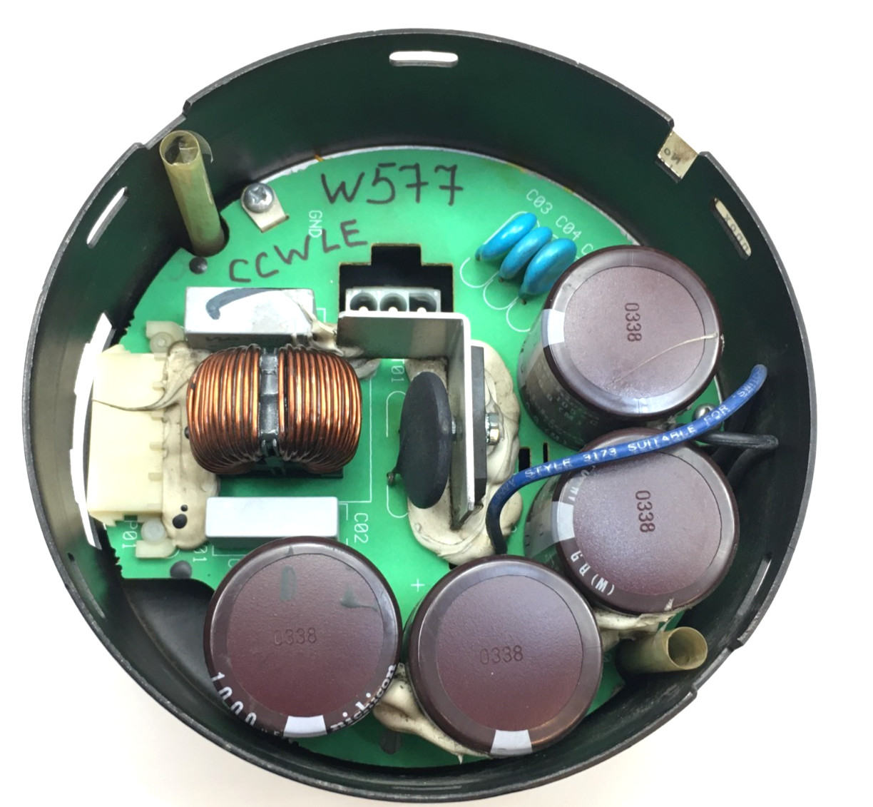 GE CP02 1 HP Module only 18M8101 CCW LE used #W577