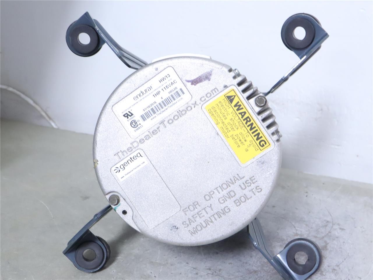 GENTEQ 5SME39SXL523 endura ECM Blower Motor 1HP 115V 1PH 400-1200RPM CCWLE