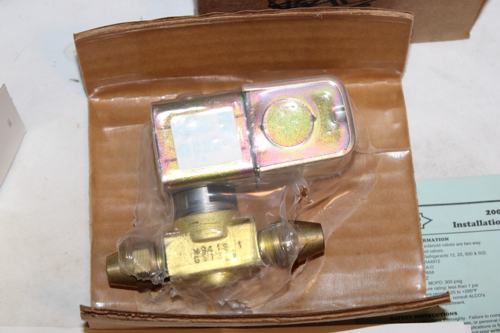 NEW Carrier Alco Controls EF23BS121 Liquid Line Solenoid Valve KHALS0101LLS