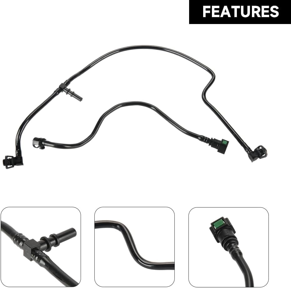 Upper Radiator Coolant Hose – Compatible for Land Rover Discovery 2017-2020 for