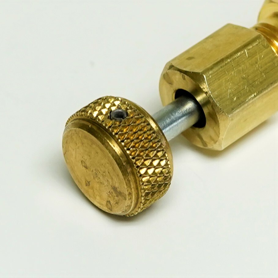 C&D Valve 5/16″ Male Flare Compact Thumbscrew Core Depressor CD2080
