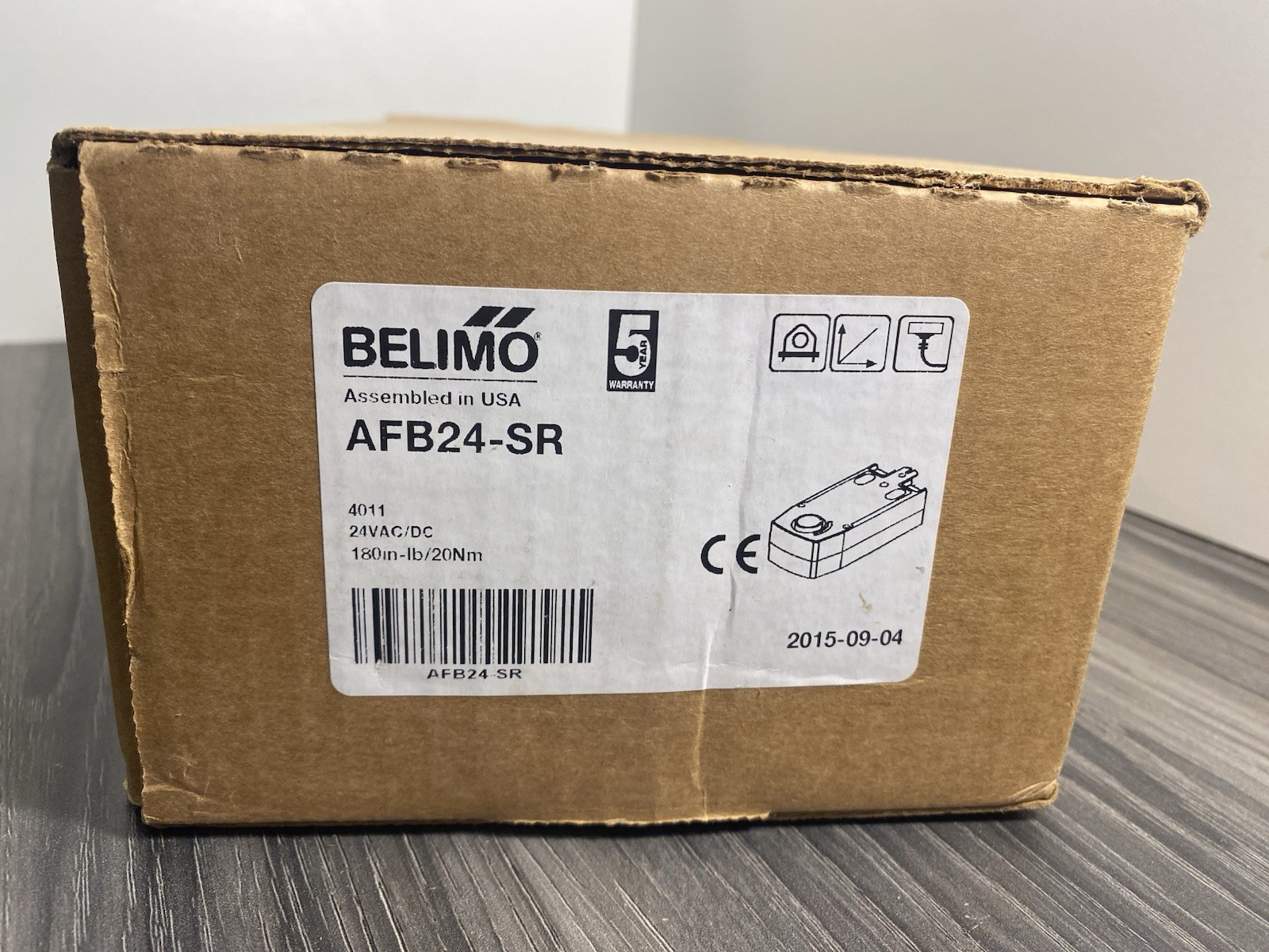 New Belimo AFB24-SR Spring Return Actuator 180 IN/LB 24V AC/DC 5.5W AFB24SR USA