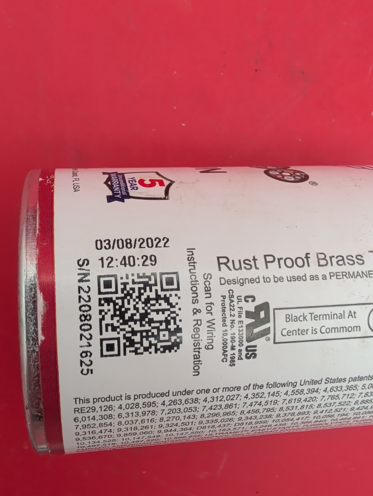 AMRAD Turbo 200 Universal Capacitor Tested Good ±5% 370/440V Motor Run Warranty